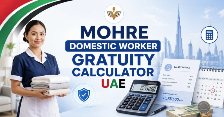 MOHRE Gratuity Calculator