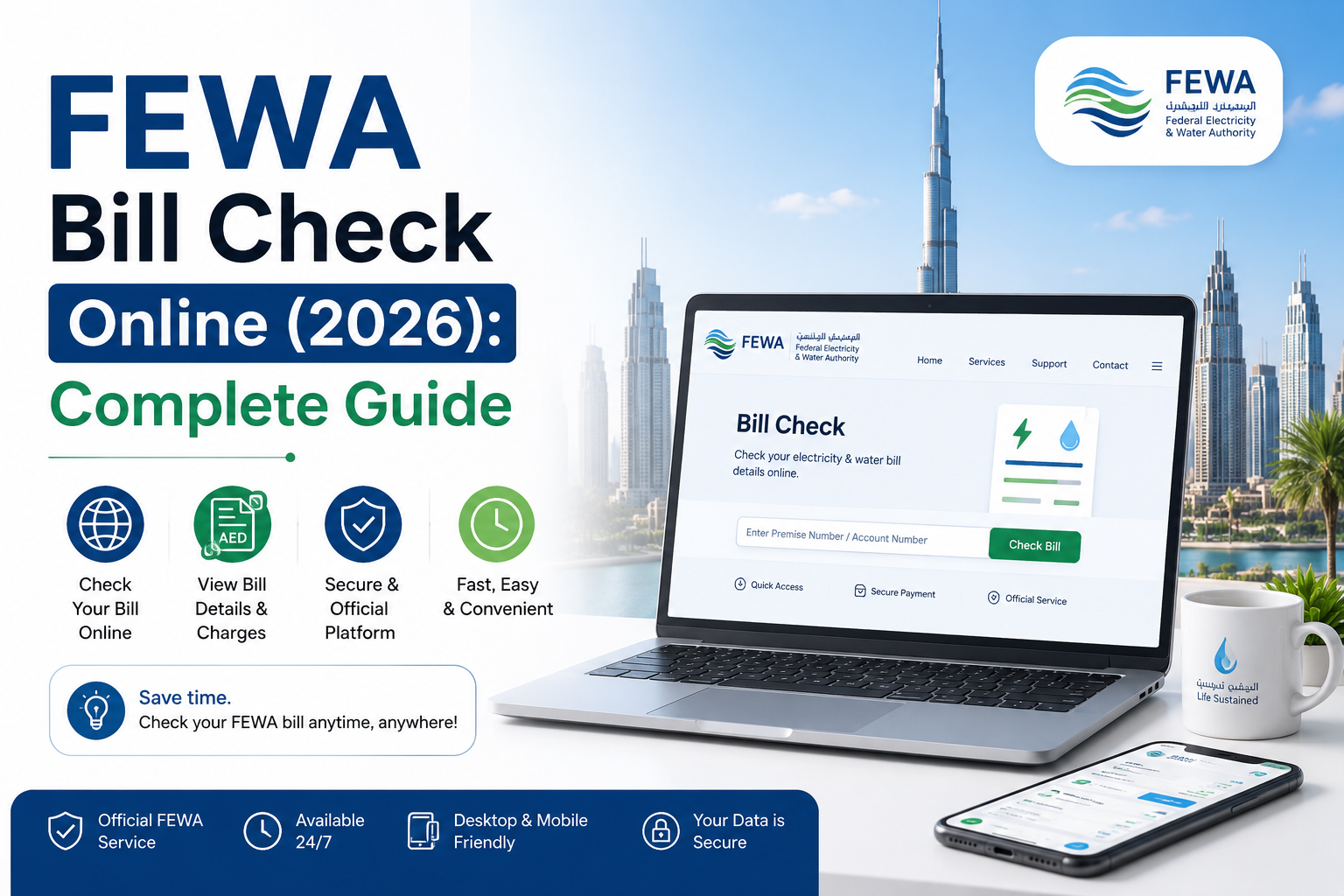 FEWA Bill Check Online (2026): Complete Guide