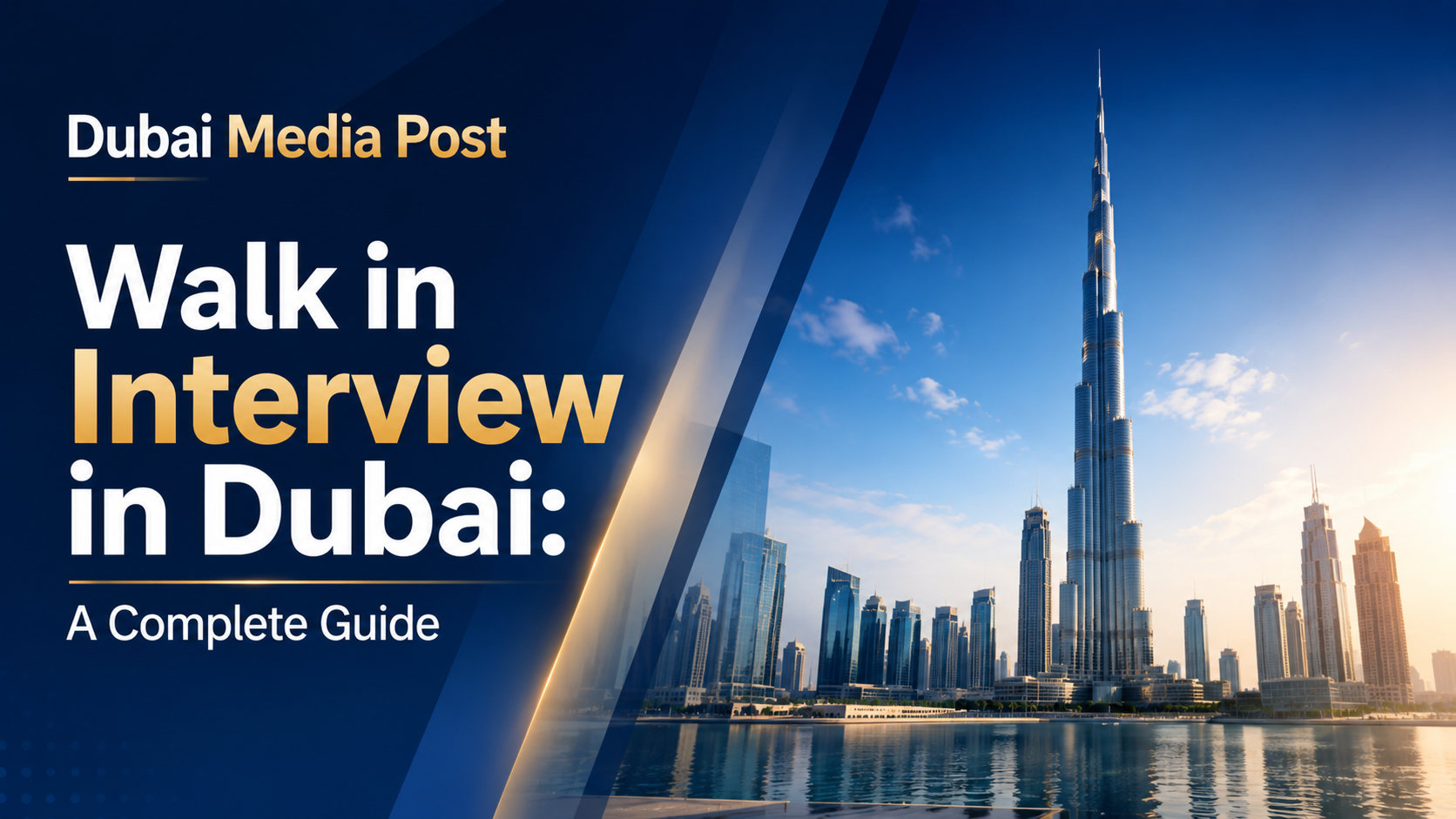 Walk in Interviews in Dubai: Complete Guide
