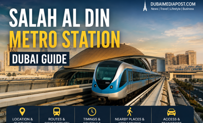 Salah Al Din Metro Station Dubai Guide